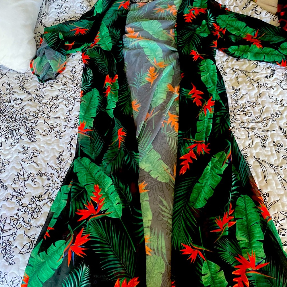 Tropical swim cover